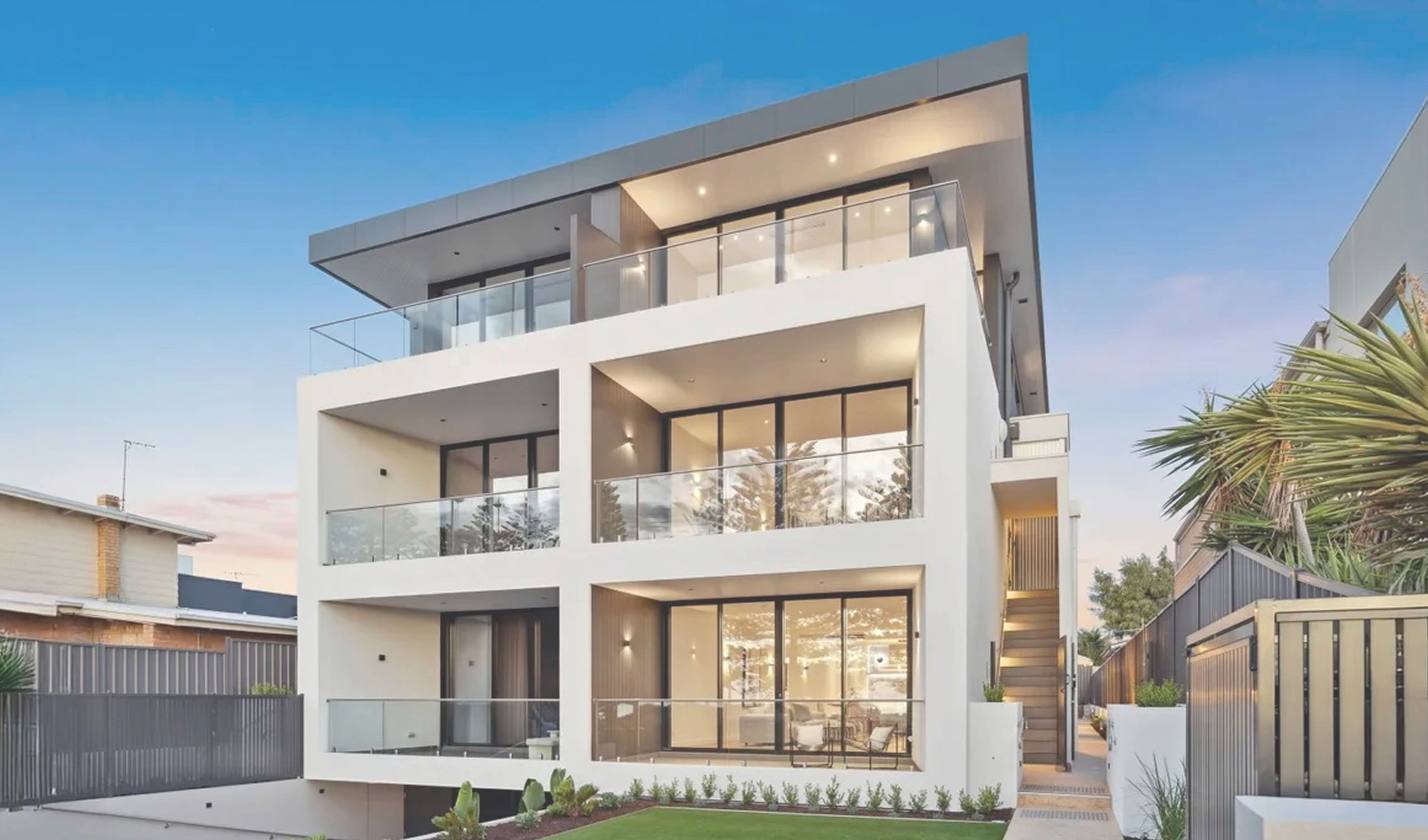 A modern Adelaide home painted by ACP
